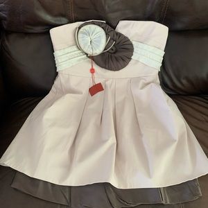 NWT BCBG Size 6 Strapless Dress